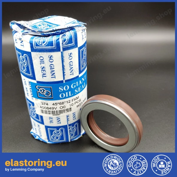 Pressure oil seal 45x68x12 TCN1 FPM